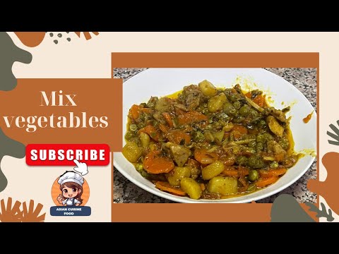 Winter dish evryone like mix vegetables Alo matar gajar🥗 by @Asiancuisinefood#mixvegetablecurry