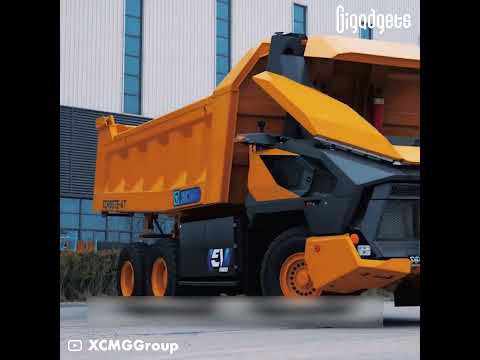 XCMG XDR80TE-AT autonomous mining truck #gigadgets #truck #autonomos #electric #productivity