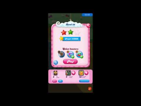 CandyCrush Levels 31-35 Gold