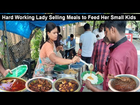 Cheapest Roadside Unlimited Meals | Asian Roadside Meals | Budget Non Veg Buffet | Street Food Lab