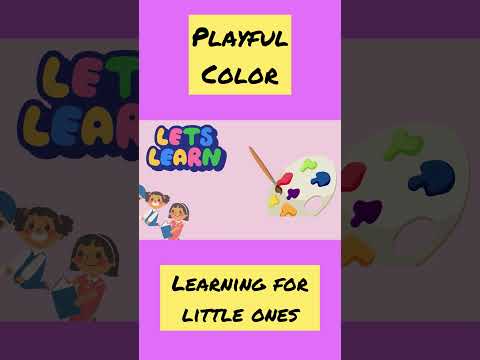 Colors for Toddlers! #shorts #toddlerlearningvideo #toddlers #colorsfortoddlers