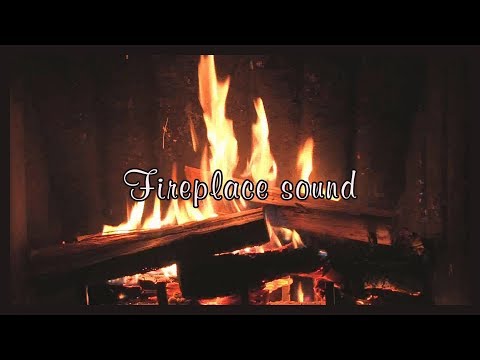 🔥 공부할 때 듣는 장작 타는 소리 / Fireplace sound