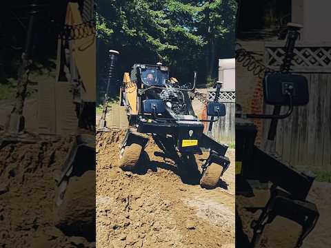 Grading with a GPS in a skid steer