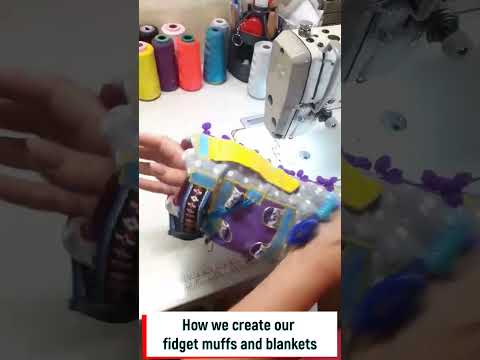 Watch Us Create Fidget Muffs! | Order Yours on Etsy!