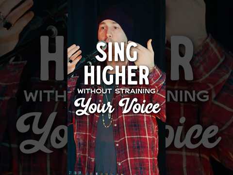 Sing Higher Without Straining Your Voice #voice #singing #singer #music #singinglesson #shorts