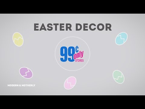 99Cents Store 2019 Spring | Easter Decorations