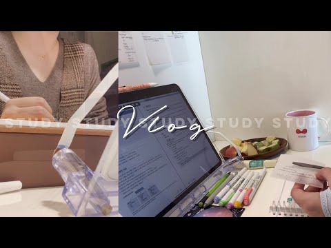 [KOREA MED SCHOOL VLOG #19] Test relay keep going on l study, study, eat, study 