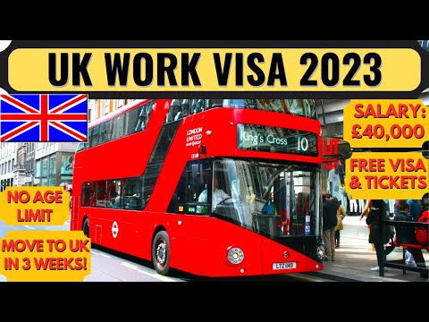 UK Work Permit Visa 2024 | UK Skilled Work Visa | UK Work Visa Application Process | Dream Canada