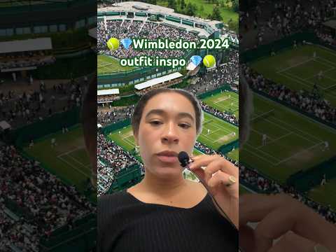 Wimbledon 2024 style inspo #jewelry #tennisstyle #engagementringinspo