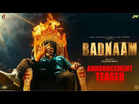 Badnaam (Official Teaser) Jai Randhawa | Jasmin Bhasin |Mukesh Rishi | Release On 28 February