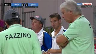 Partie de Légendes ! Fazzino/Foyot VS Rocher/Suchaud TROPHÉE L'ÉQUIPE 2018 Pétanque