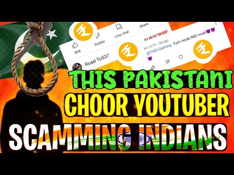 This Pakistani youtuber Road To537 is scamming indians 😠|| every Indian must watch