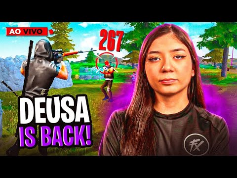 💜 FREE FIRE - AO VIVO 💜 SABADOU E AQUI ESTOU EU!💜 #250K