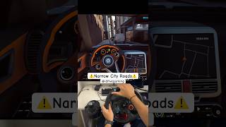 Overtaking on narrow city roads - Taxi Life Simulator Gameplay #shorts