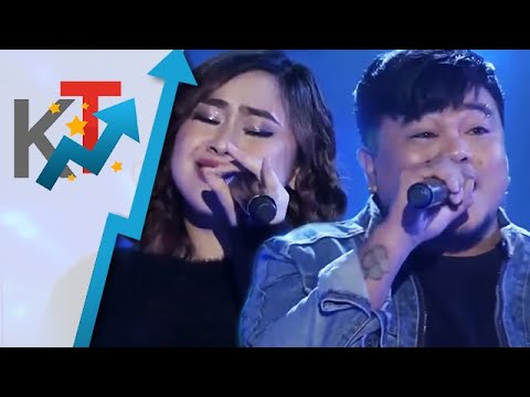 Jovelyn Diaz vs Leo Cabucos sing Chandelier