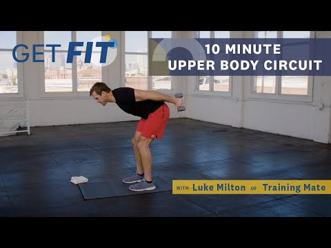 Upper Body HIIT Circuit with Luke Milton | Get Fit | Livestrong.com