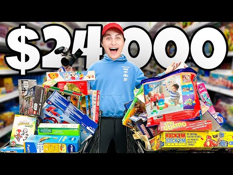 Donating $24,000 Toys For Christmas!