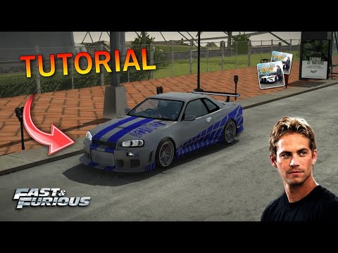 Paul walker r34 design tutorial car parking multiplayer