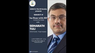 Job Hopping Trends | Mr. Sidharath Tuli | An Hour with HR | SRCC GBO