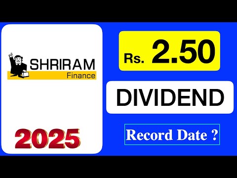 Shriram Finance Share Dividend 2025