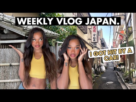 WEEKLY VLOG JAPAN | Getting back on track, Got hit by a car, Voted