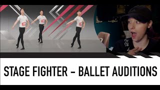 DANCE CHOREOGRAPHER REACTS - [STAGE FIGHTER/스테파] EP. 1 BALLET  AUDITIONS - ALL ROUNDS (피지컬& 테크닉 오디션)