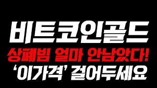 [비트코인골드]🔥5분전 초긴급속보🔥세력의 대규모 매집 포착! 상폐빔의 신호다? 필수시청 #비트코인골드 #비트코인골드분석 #비트코인골드코인전망 #비트코인골드코인 #비트코인골드대응