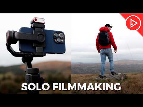 How to FILM YOURSELF - Cinematic B-Roll with a Smartphone Gimbal