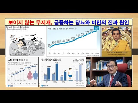 [보이지 않는 무지개 특집 #2] 급증하는 당뇨와 비만의 진짜 원인, #환경, #건강, #전기