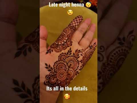 Floral Henna details  #leicestermendhi #leicesterbridal #leicesterdulhan