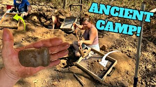 Breath Taking! Sifting Native American Arrowheads in Arkansas! Ancient Artifacts everywhere!