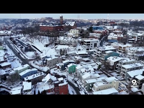 After days of snow-covered streets, Mount Adams residents see roads cleared