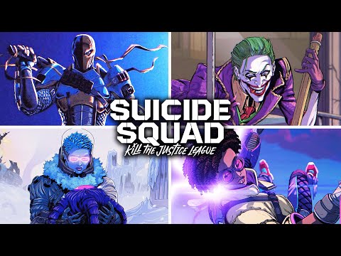 Suicide Squad: Kill the Justice League - All DLC Cutscenes (4K)