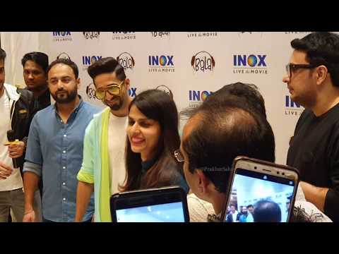 Ayushmann Khurrana In Delhi for Bala (2019) Movile Premiere Show Promotions | Full Video