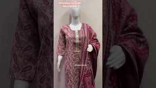 Woolen kurta set under 1000/- | Winter Kurtis | Pashmina suit #garamsuit #ytshorts #sfashion #ethnic