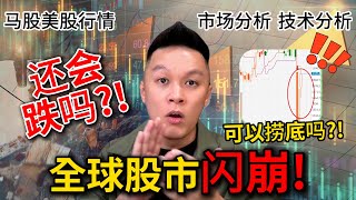 【马股美股行情】股市大跌一天后反弹是好的现象吗? 还会再跌吗? 😱📈📊｜#股票分析｜#马股行情｜#美股行情