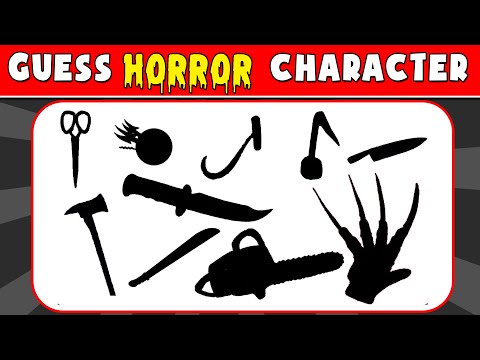 Guess the HORROR MOVIE by WEAPONS + EMOJI + VOICE  | GhostFace, Pennywise, M3GAN, Michael Myers