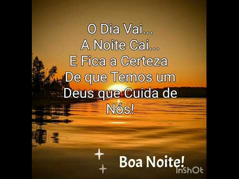 Mensagem de boa noite 🙏 Abençoada noite