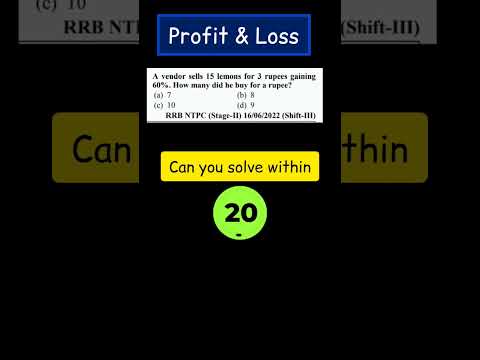 Can you solve this? #2 #rrbalp #viral #mathstricks #rrbalp2024 #easymaths #easymaths #aptitude