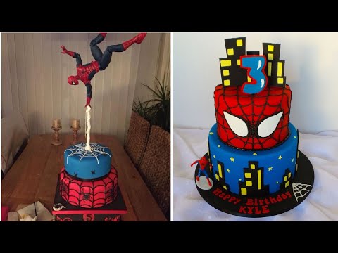 Spiderman Cake Ideas/Amazing Spider man Cake Designs/Latest Ideas/Beautiful Designs