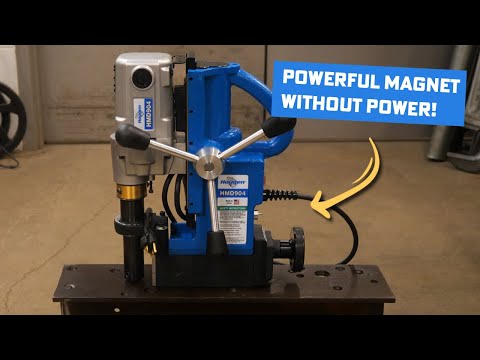 Hougen's HMD904 Mag Drill Introduces a "Permanent" Magnet?!