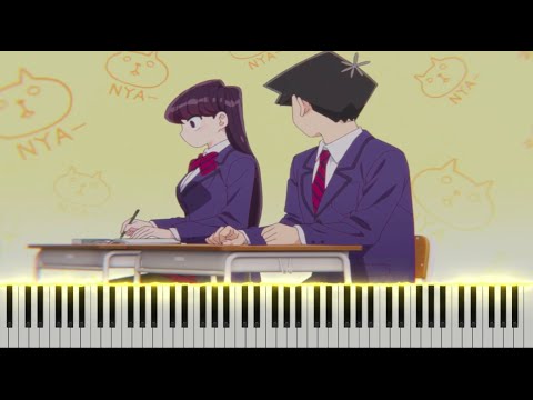 Komi Can't Communicate Episode 4 OST - Want to be Friend with Komi-san [Piano Tutorial + sheet]