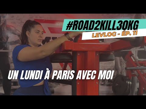 Roadtokill30kg - Ep.11 - Comme un lundi à Paris avec moi - vlog perte de poids