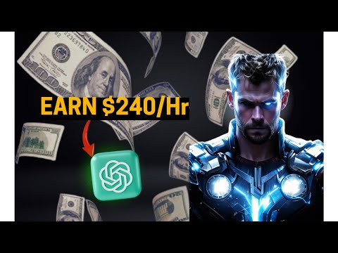 How To Earn $240/Hour Using Chatgpt For Free 2024