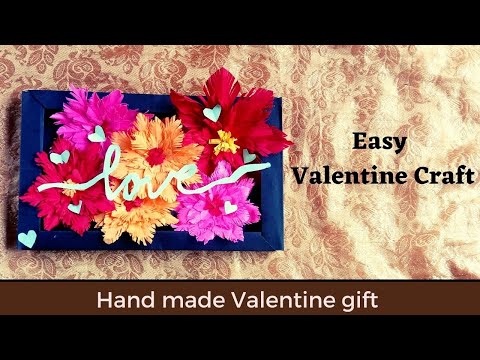 Simple & Beautiful Valentines Day Crafts | wall decor | Paper Crafts #gift #handmade #love