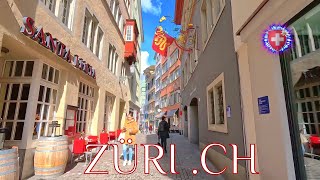 SWITZERLAND ZURICH ✨ Exploring itinerary to Polyterrasse University 4K #switzerland #zurich