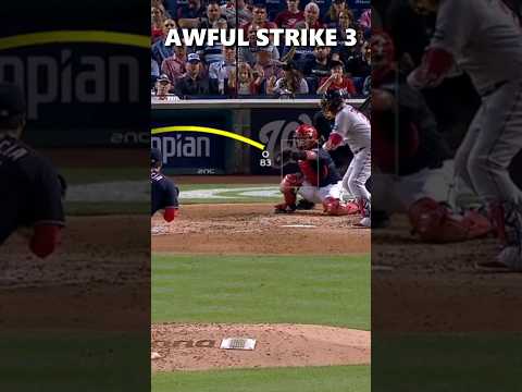 The WORST strike three call of the season