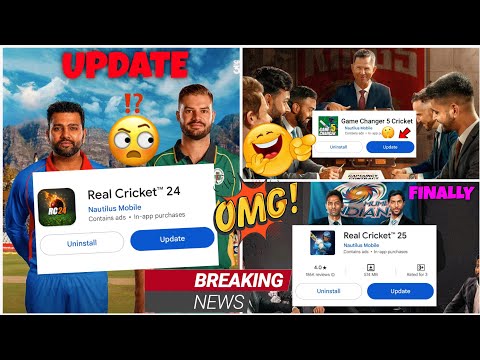 🤯 RC24 PHASE 2 UPDATE!! | Game Changer 5 V3 Download Link | Real Cricket 25 New Updates Finally 🥳