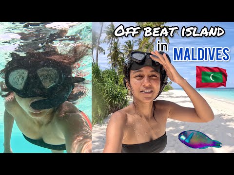 Solo Indian Girl Living On a LOCAL ISLAND Of #maldives 🇲🇻🏝️