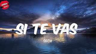 Sech - Si Te Vas (Letra/Lyrics)